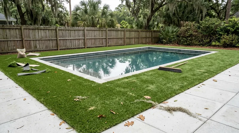 Pool Surround Turf Savannah